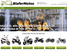 Tablet Screenshot of blafermotos.com